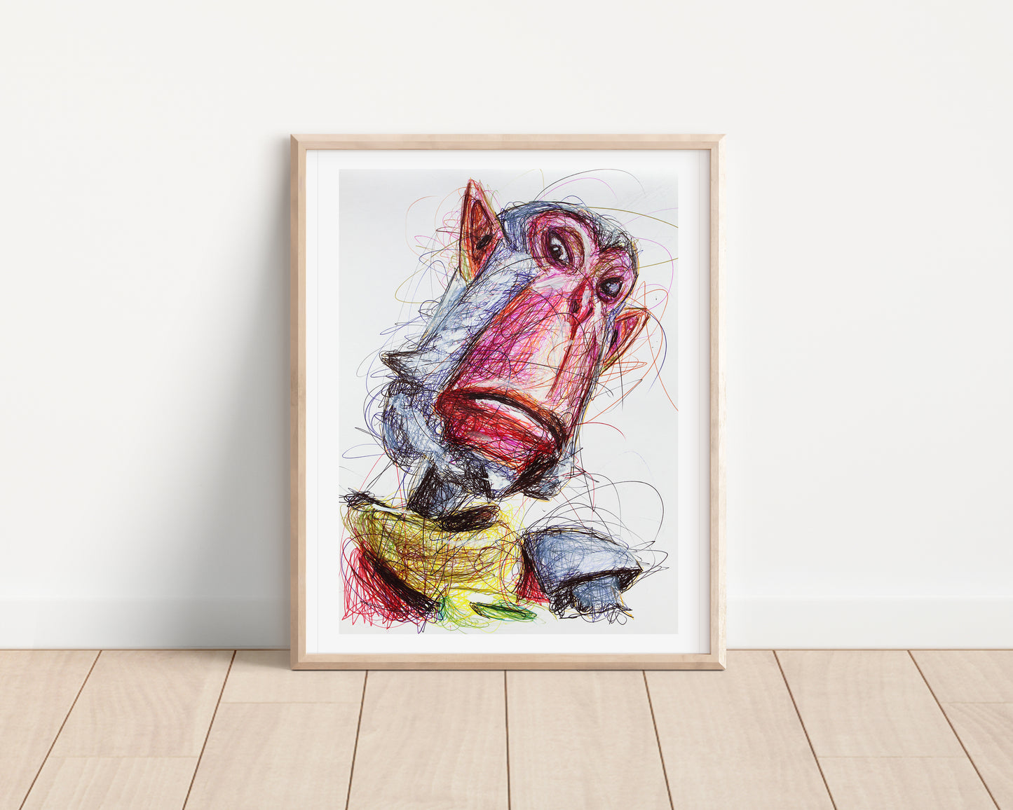 Andrew Oikonny Ballpoint Pen Print