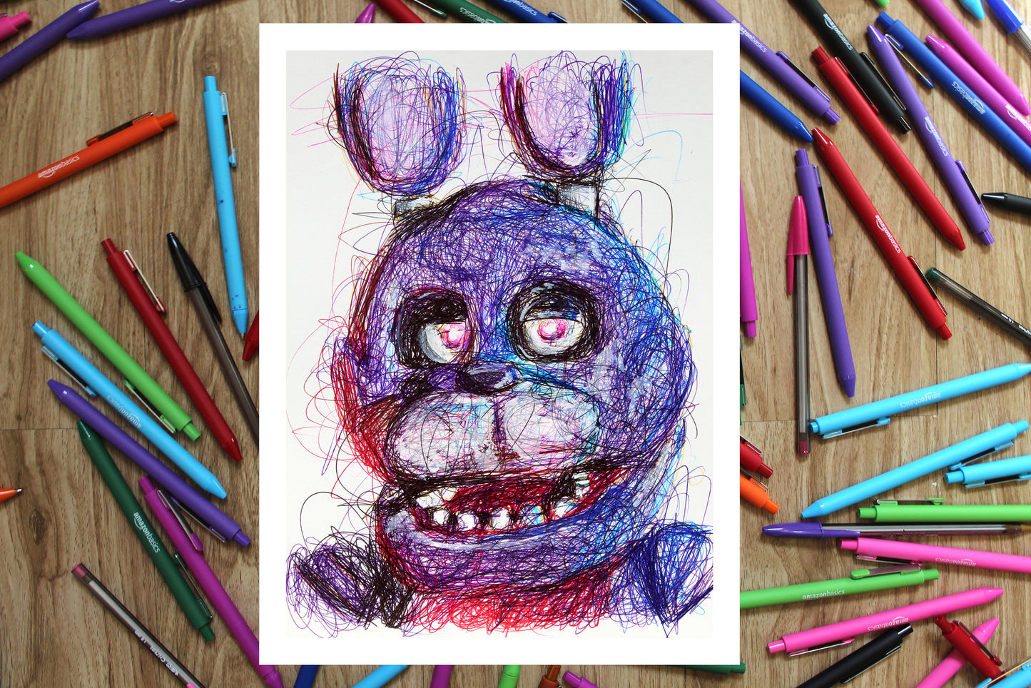 Bonnie Ballpoint Pen Print