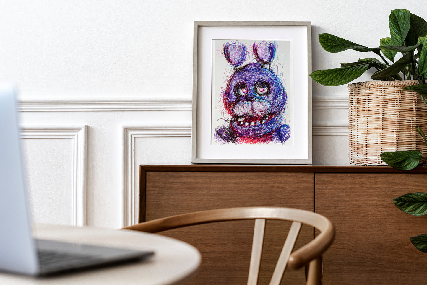 Bonnie Ballpoint Pen Print