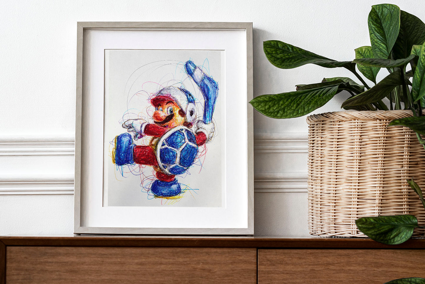Boomerang Ballpoint Pen Print
