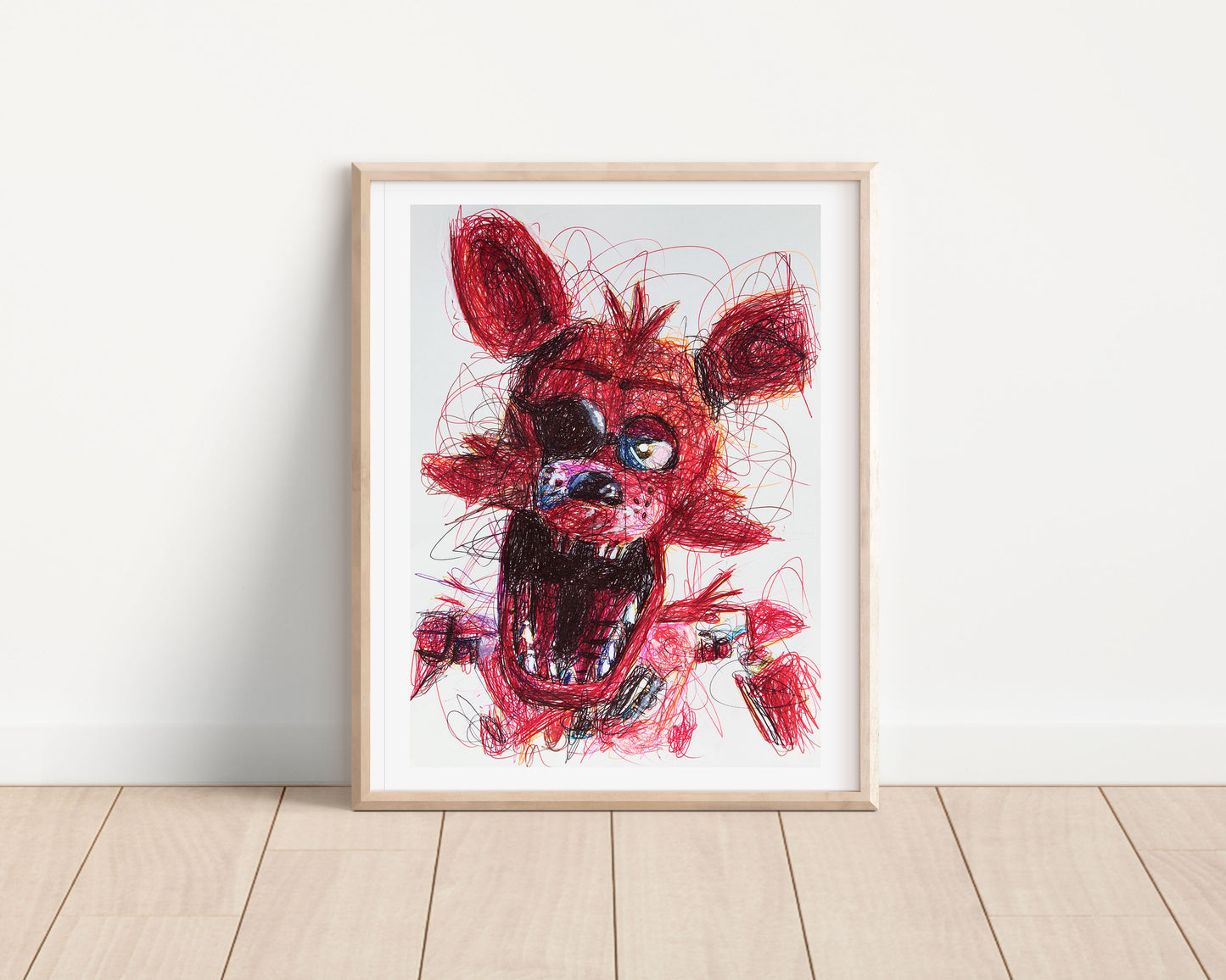 Foxy Ballpoint Pen Print