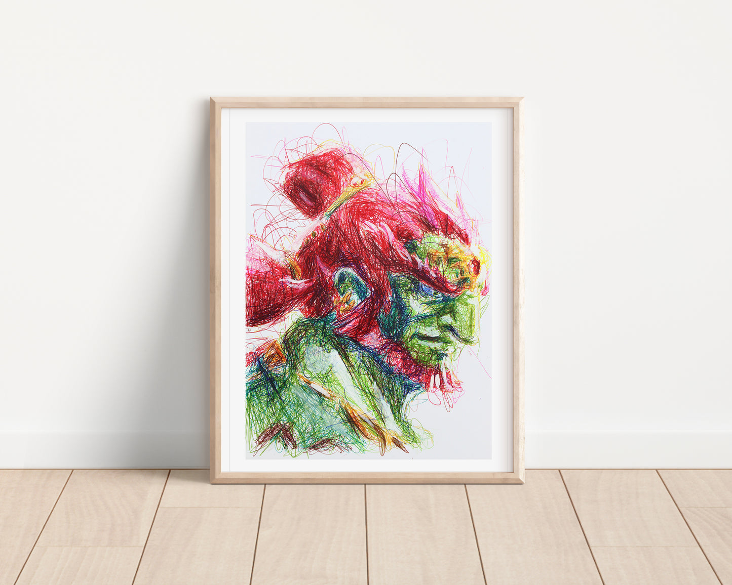 Ganondorf Tears of the Kingdom Ballpoint Pen Print