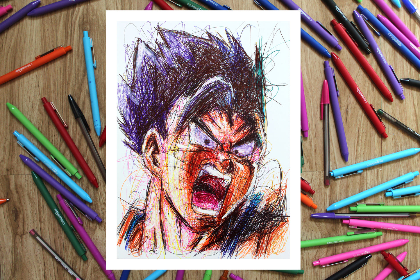 Gohan Ballpoint Pen Print