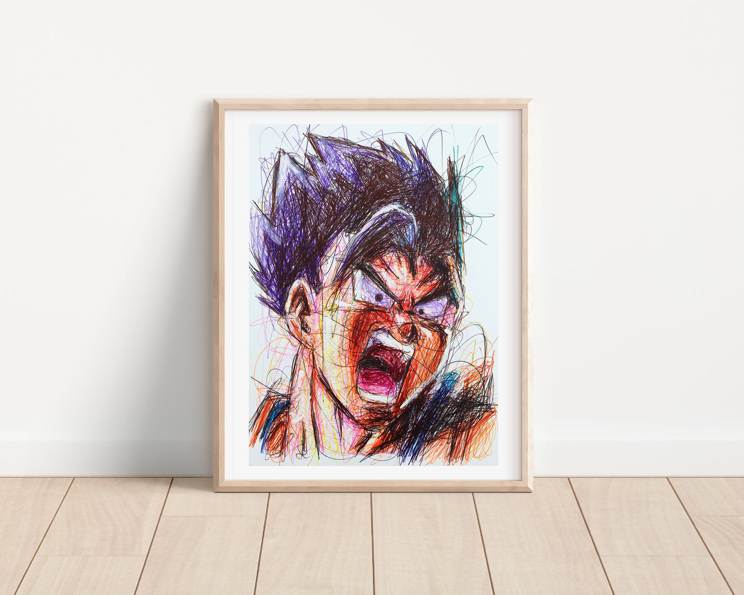 Gohan Ballpoint Pen Print