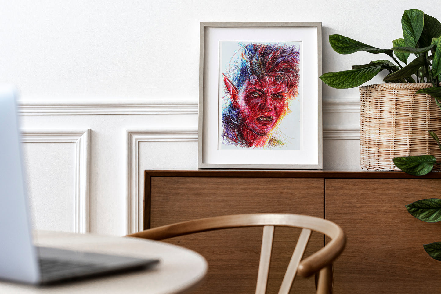 Karlach Ballpoint Pen Print