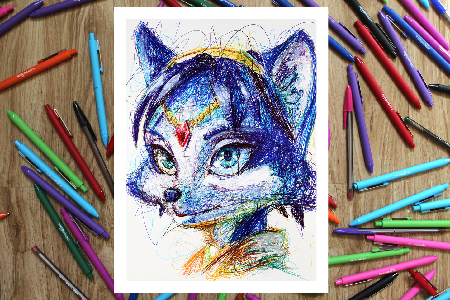 Krystal Ballpoint Pen Print