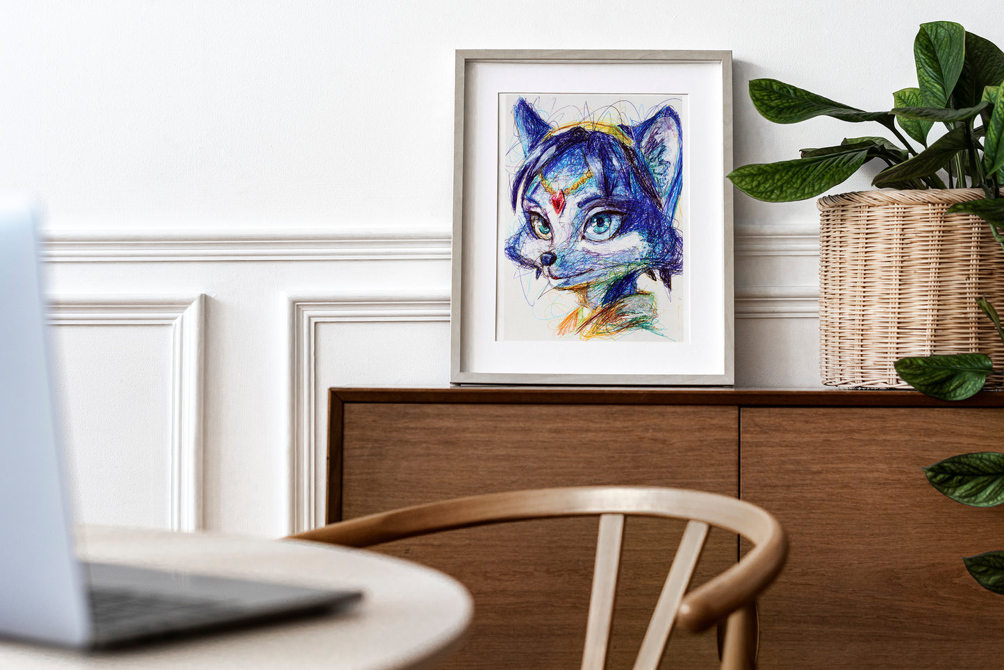 Krystal Ballpoint Pen Print