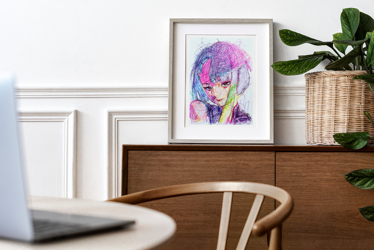 Lucyna Kushinada Ballpoint Pen Art Print