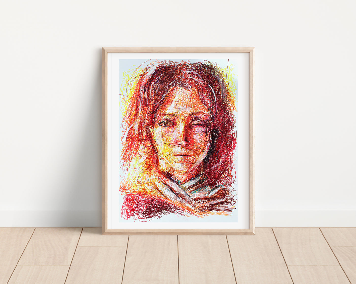 Melina Ballpoint Pen Print