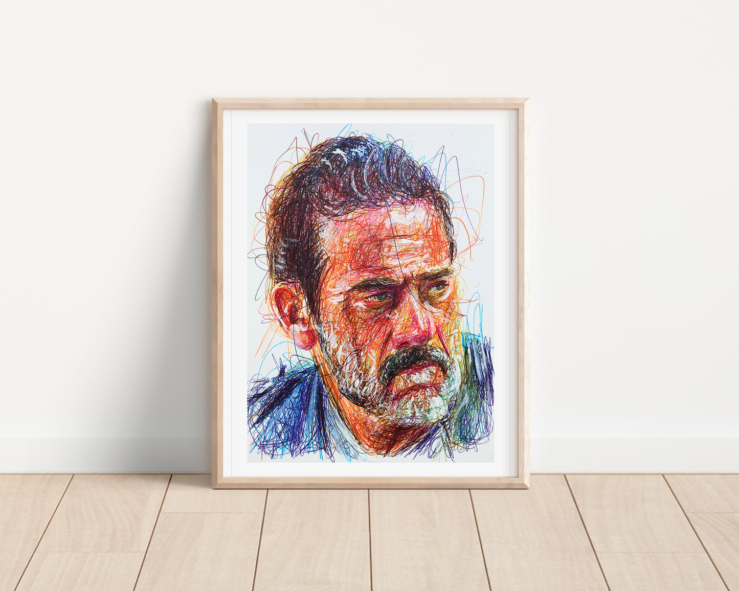 Negan Ballpoint Pen Print