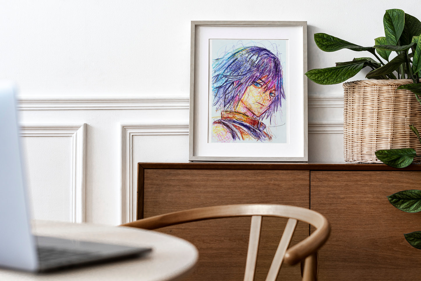 Riku Ballpoint Pen Print