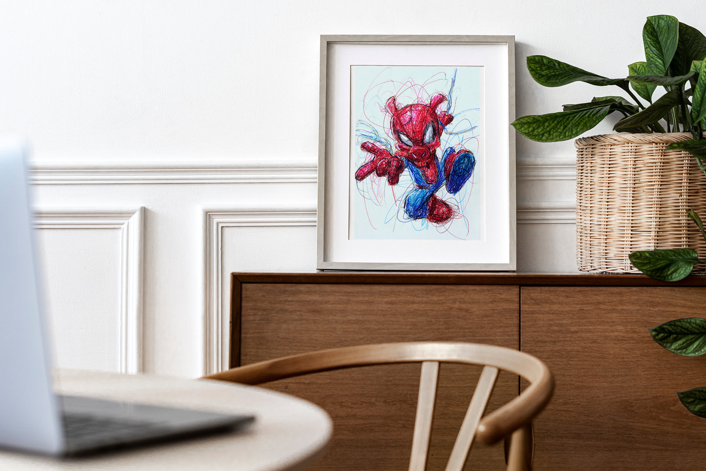 Spider-Ham Ballpoint Pen Print