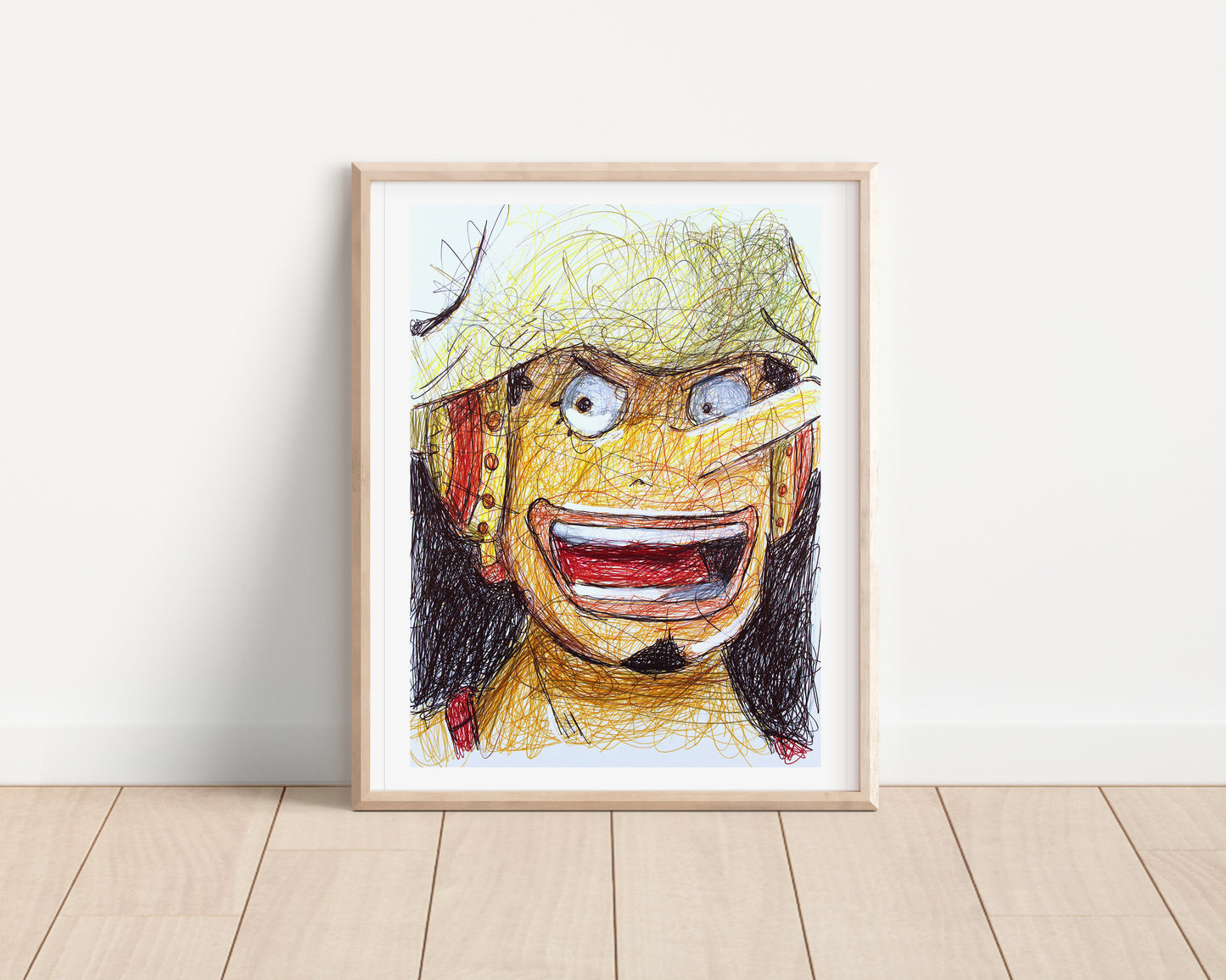 Usopp Ballpoint Pen Art Print