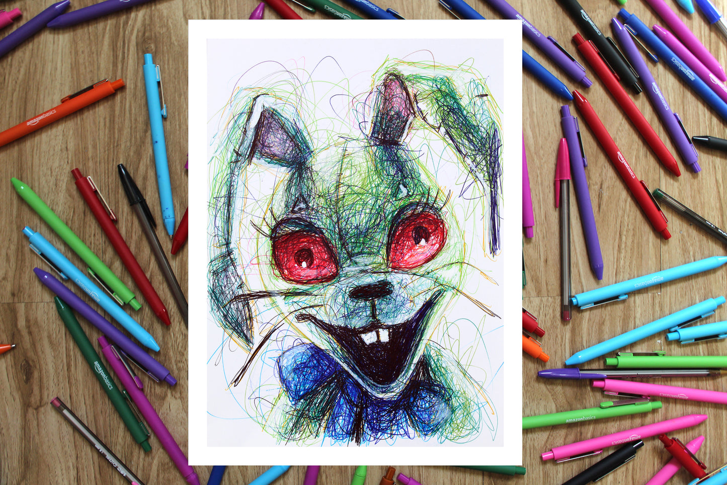 Vanny Ballpoint Pen Print