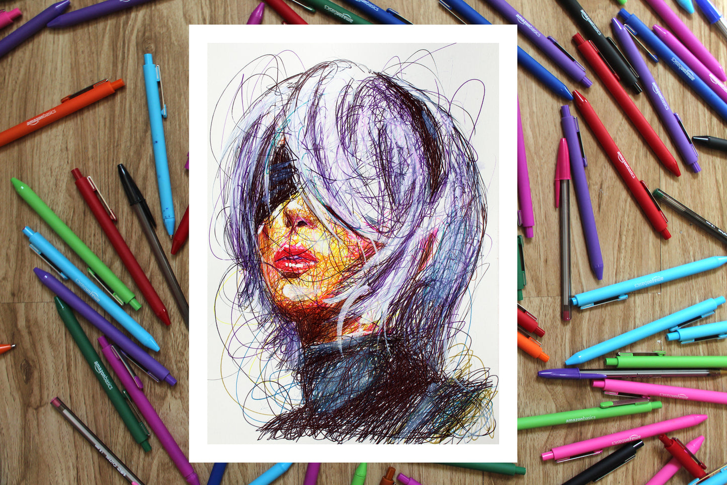 2B Nier: Automata Ballpoint Pen Fanart