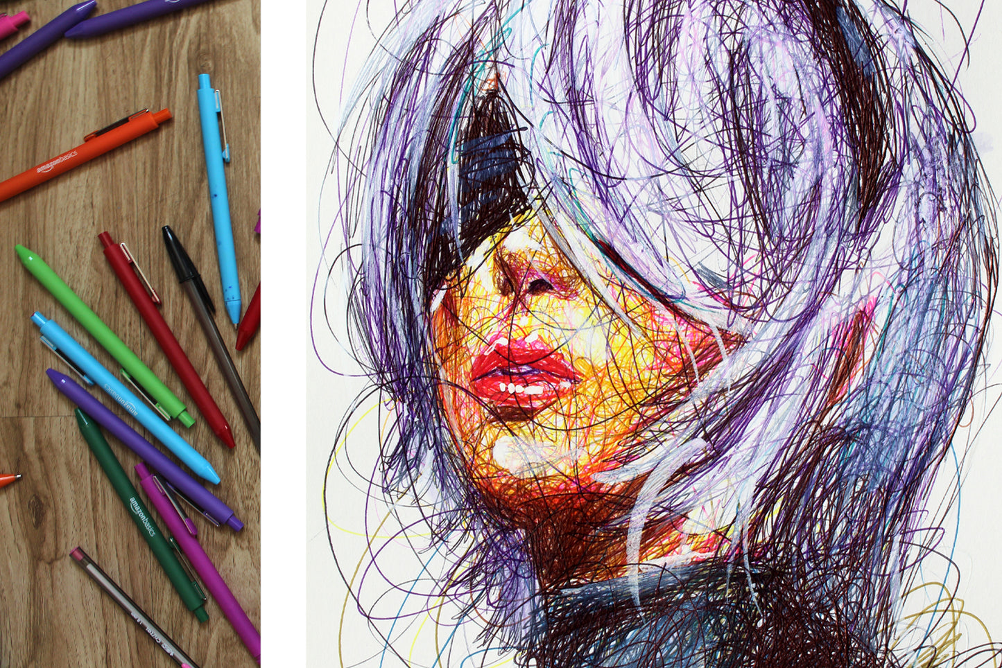 2B Nier: Automata Ballpoint Pen Fanart