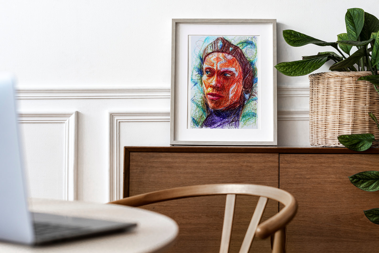 Ahsoka Tano Ballpoint Pen Print