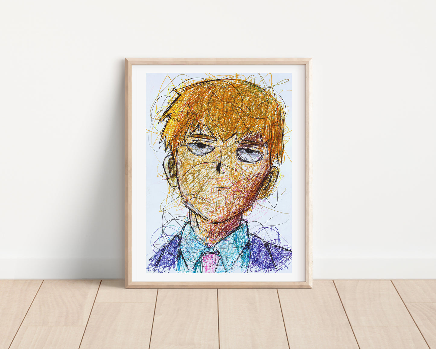 Arataka Reigen Ballpoint Pen Print