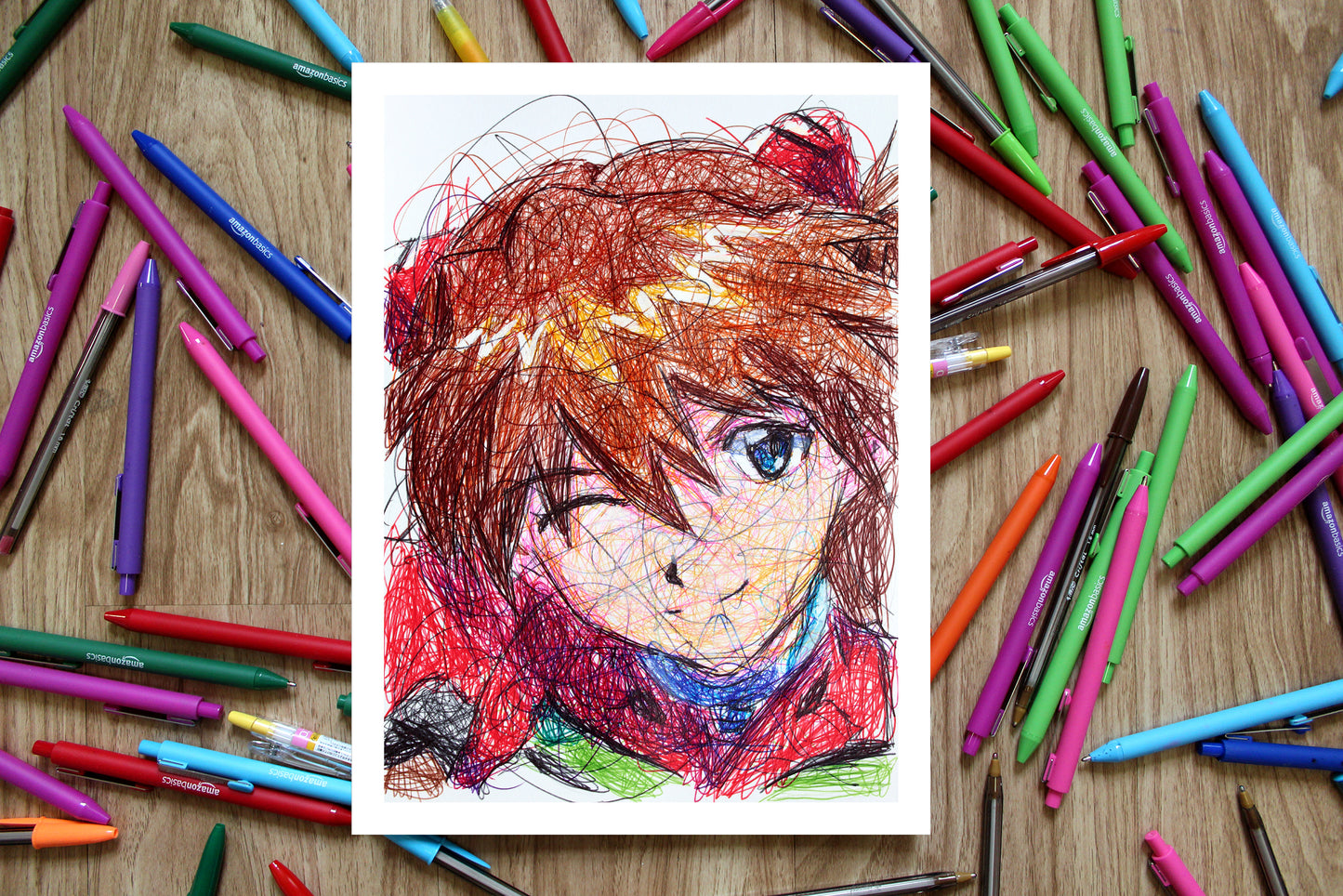 Asuka Ballpoint Pen Print