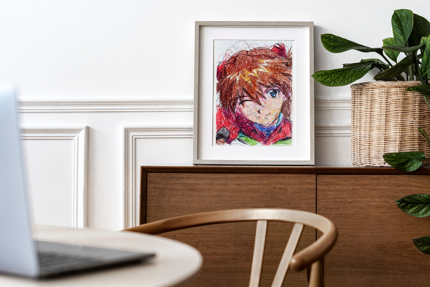 Asuka Ballpoint Pen Print