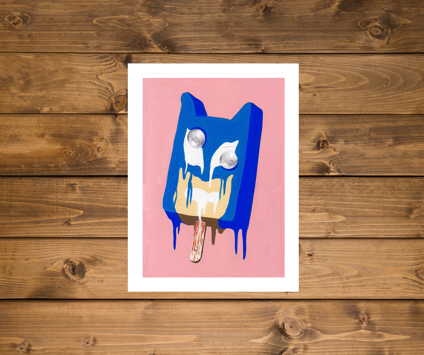 Batman Popsicle Print