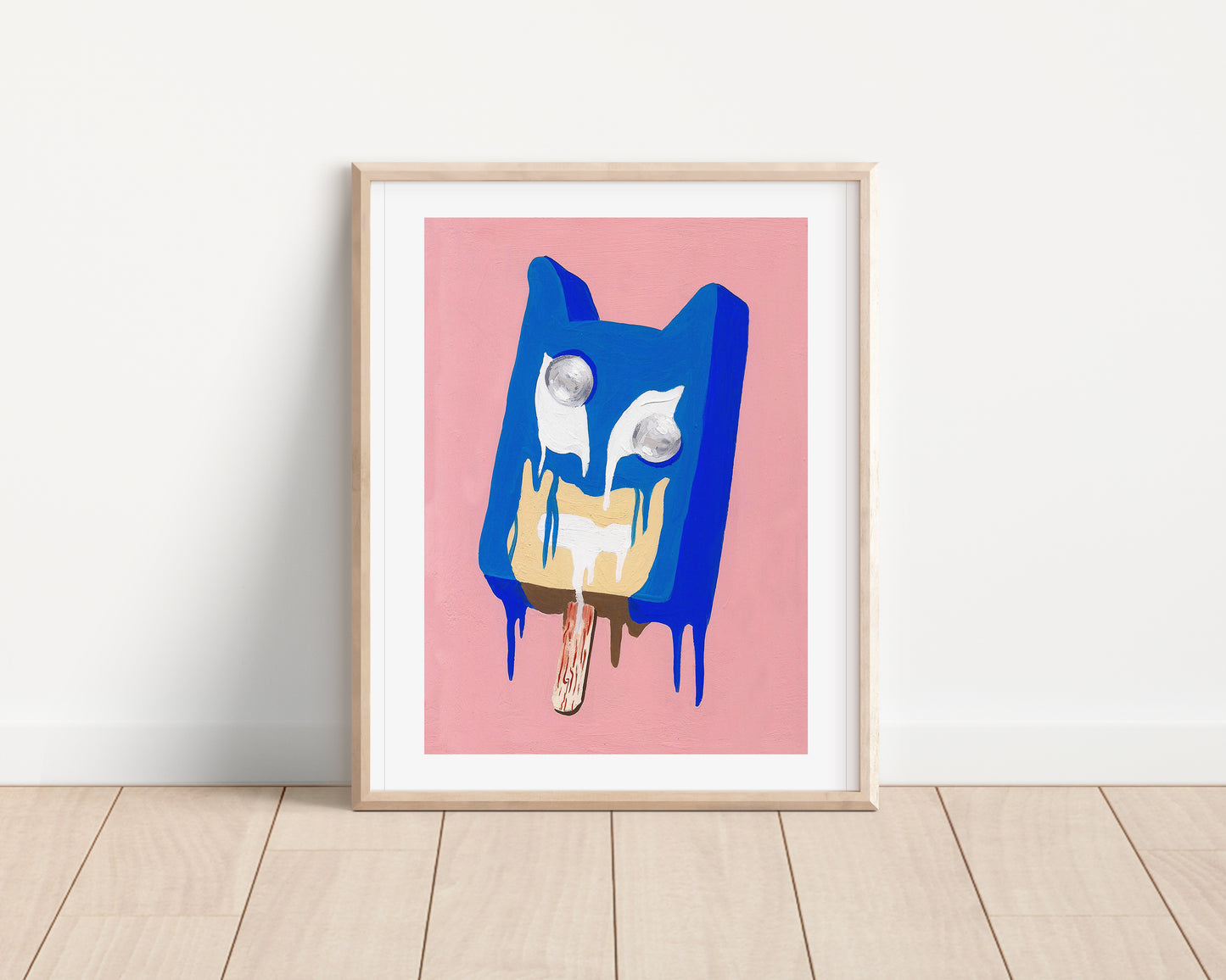 Batman Popsicle Print