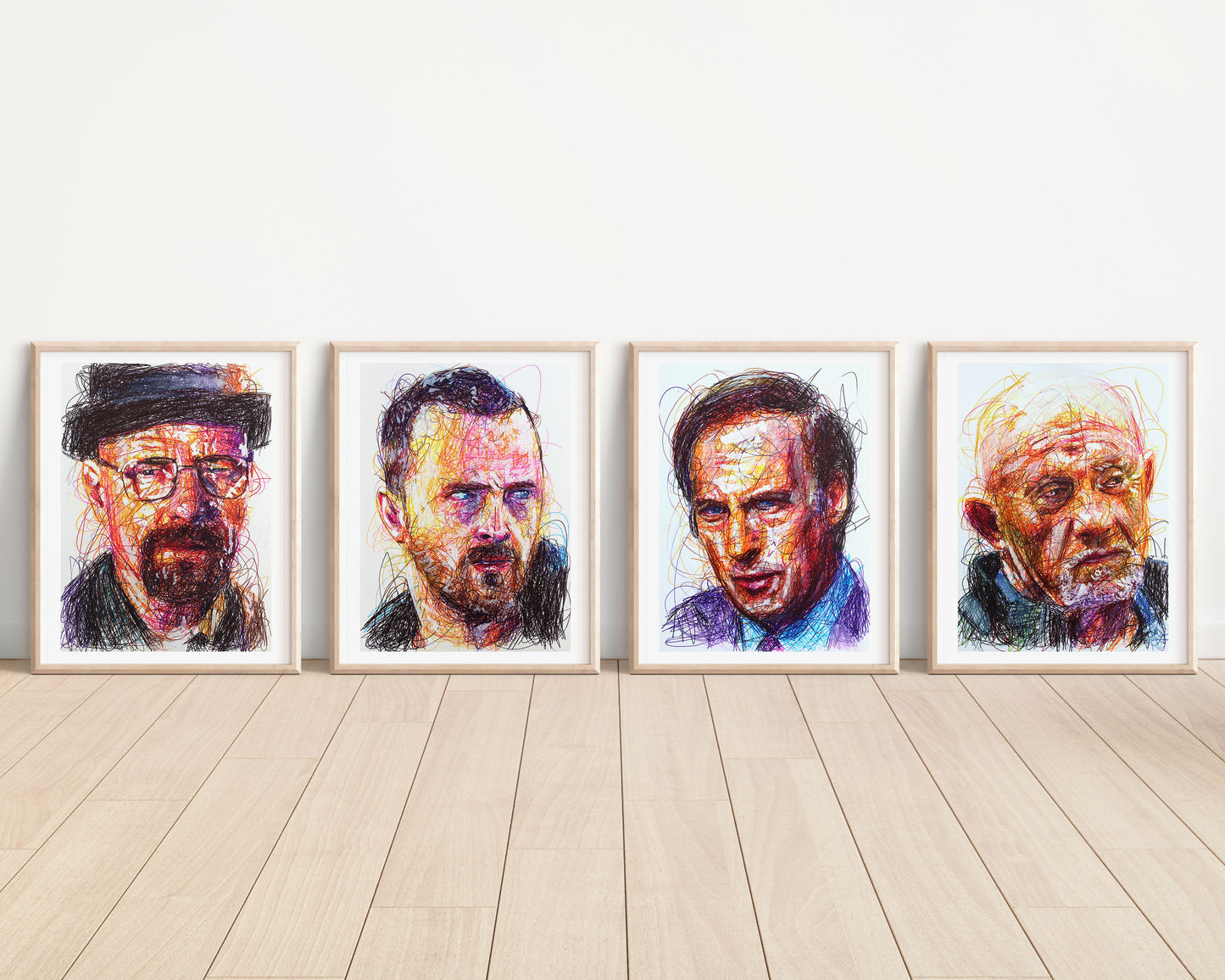 Breaking Bad Ballpoint Pen Print Set