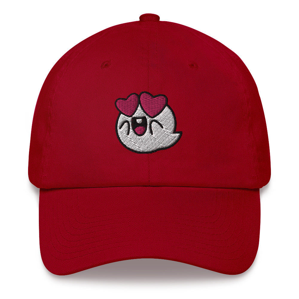 Heart Eyes Boo Hat