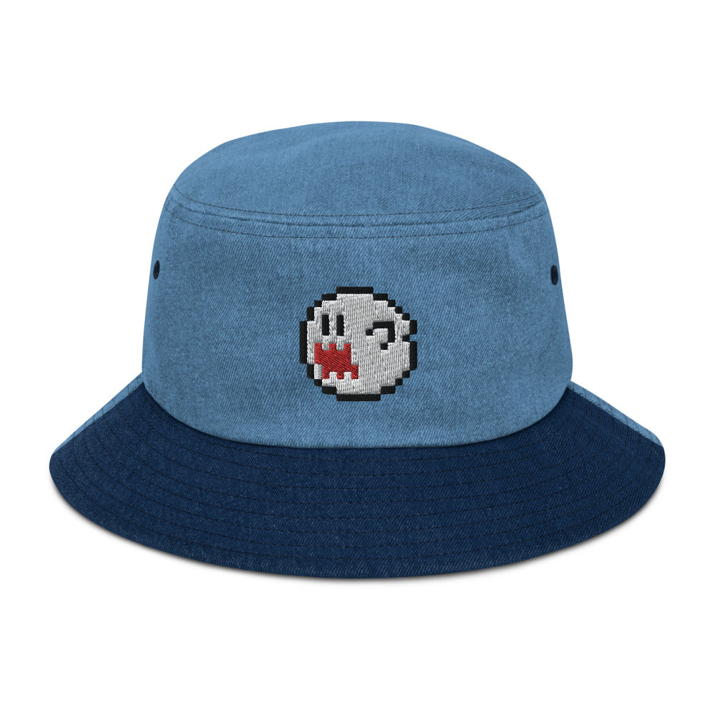 8 Bit Boo Bucket Hat