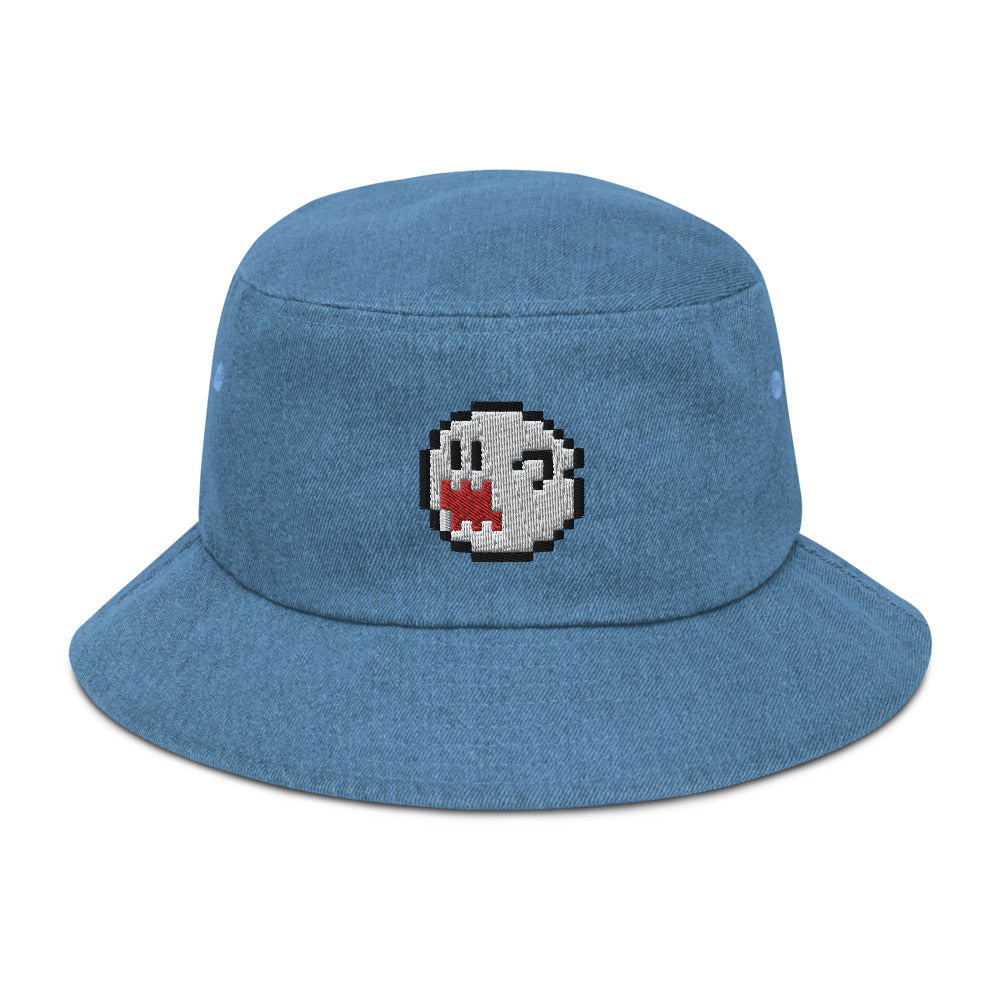 8 Bit Boo Bucket Hat