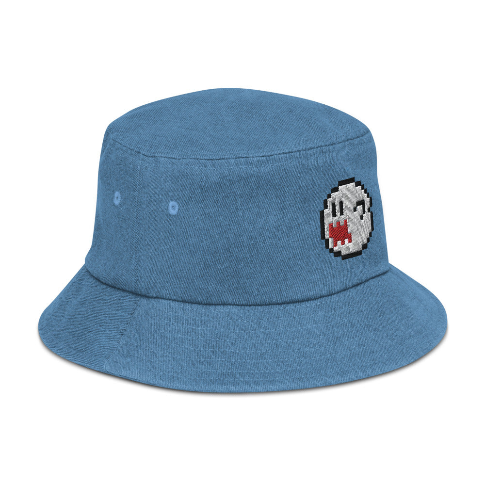 8 Bit Boo Bucket Hat
