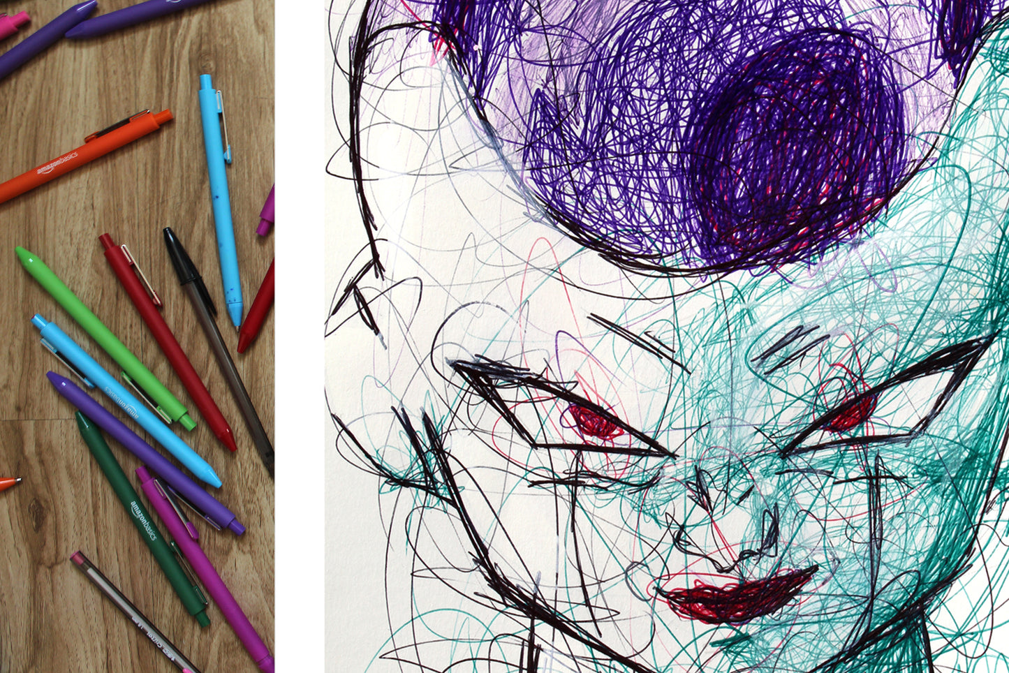 Frieza Ballpoint Pen Print