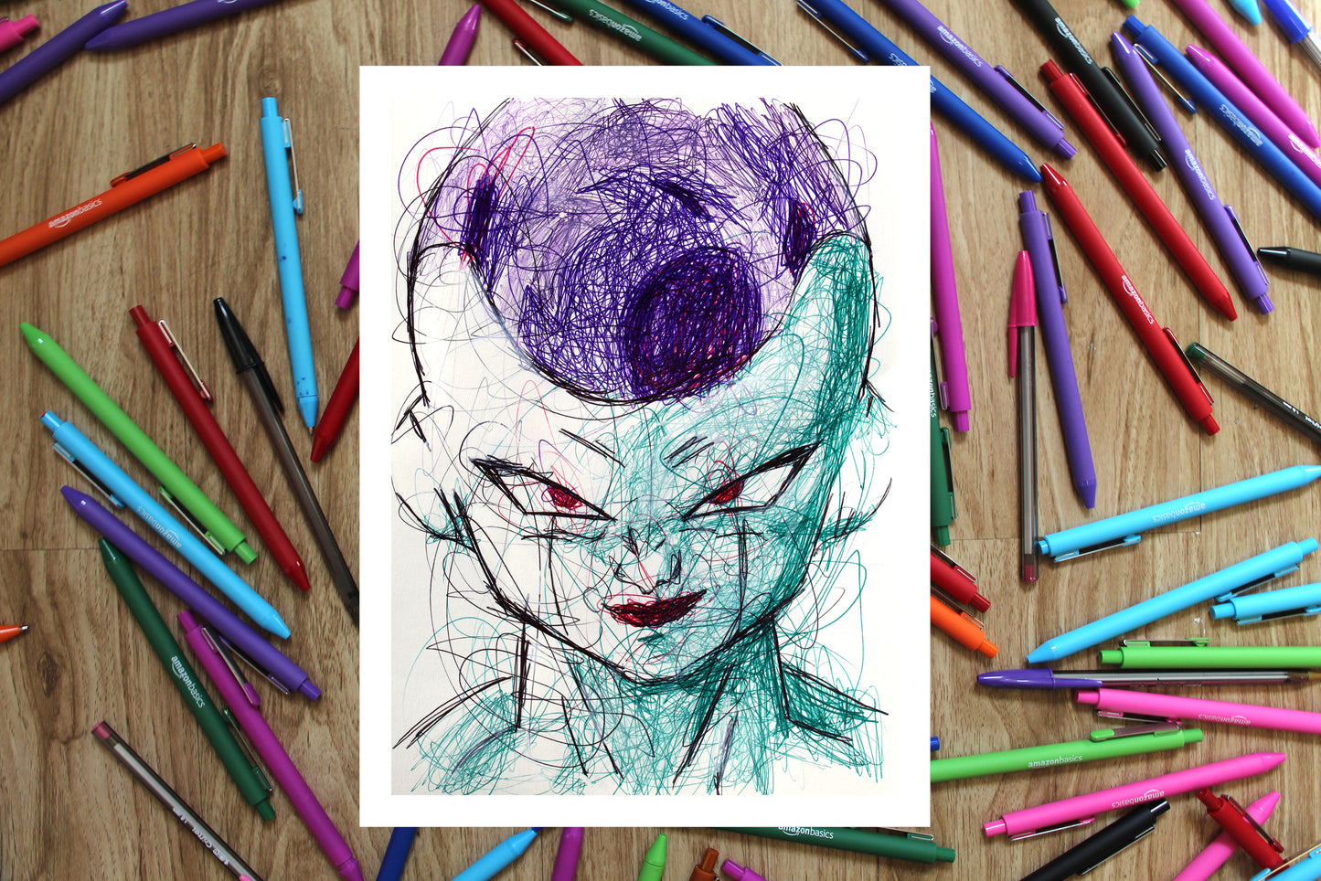 Frieza Ballpoint Pen Print