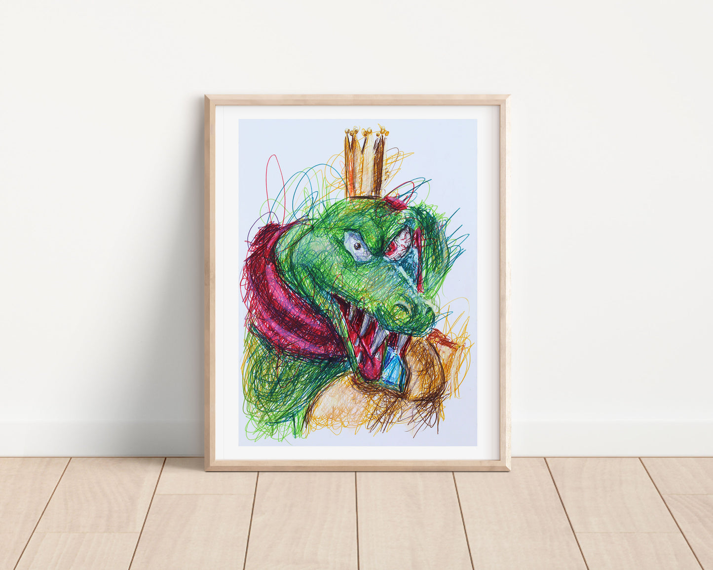 King K Rool Ballpoint Pen Poster