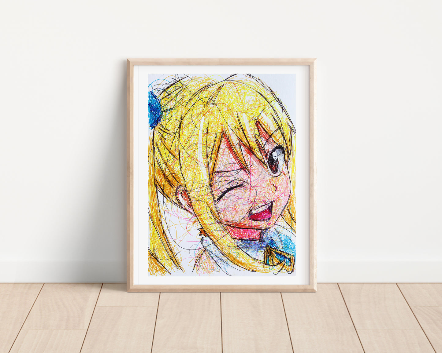 Lucy Ballpoint Pen Print