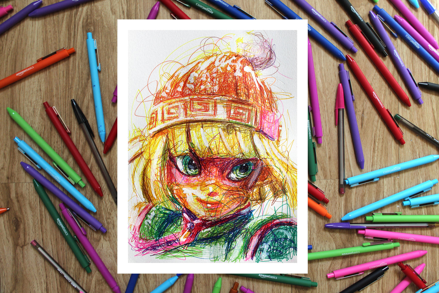 Min Min Ballpoint Pen Poster