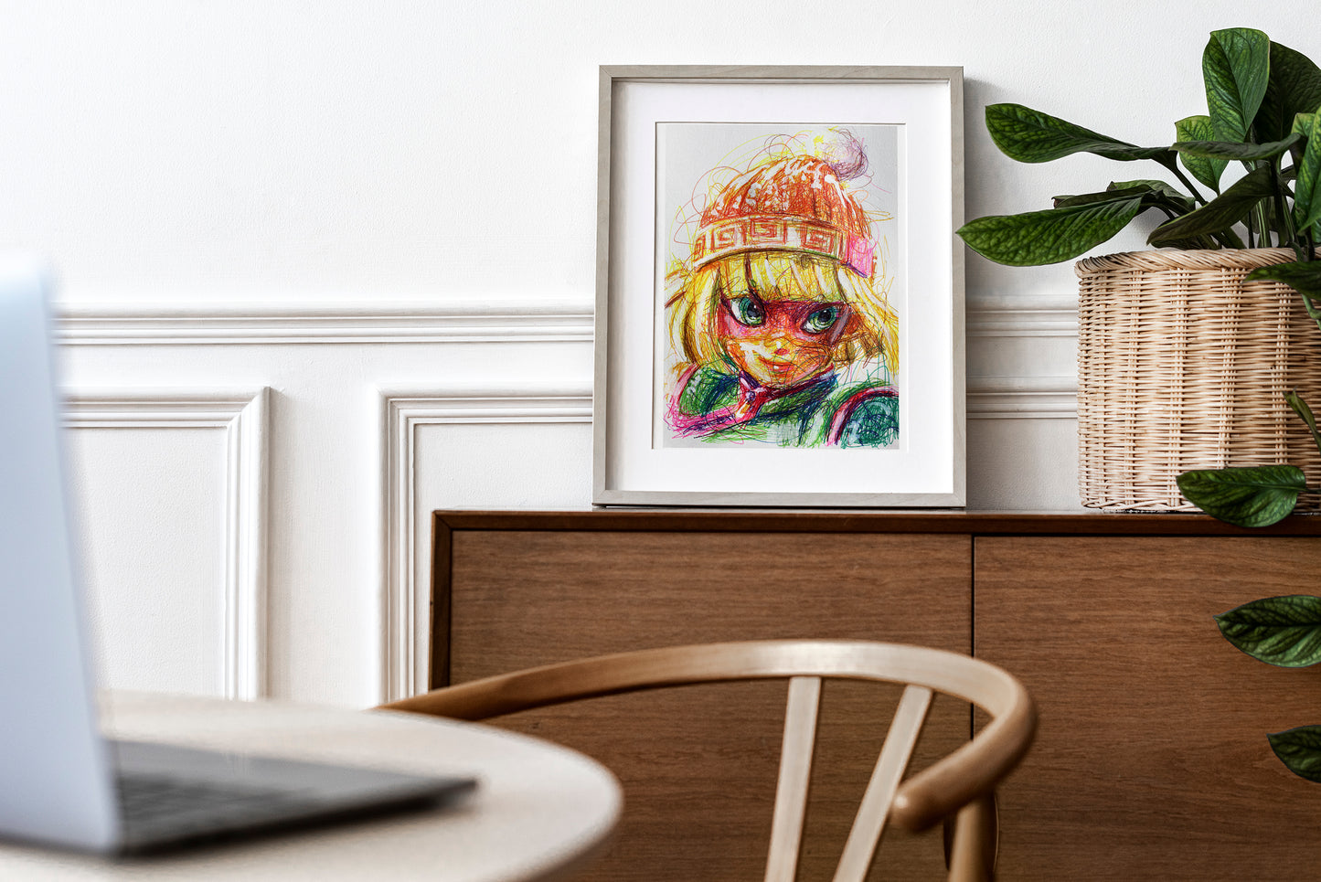 Min Min Ballpoint Pen Poster