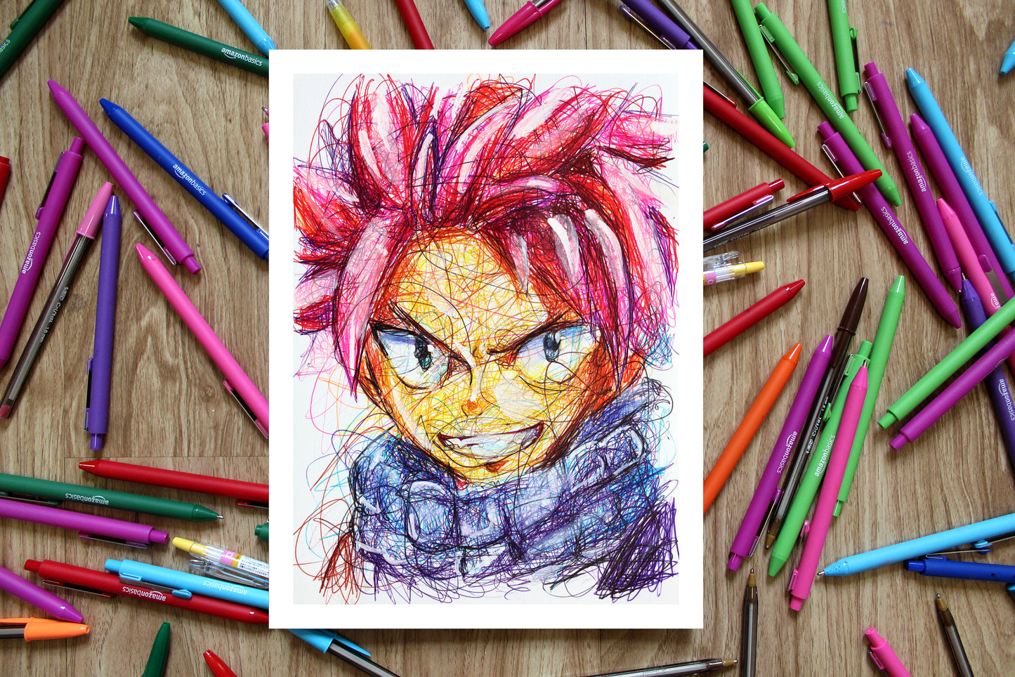 Natsu Ballpoint Pen Print
