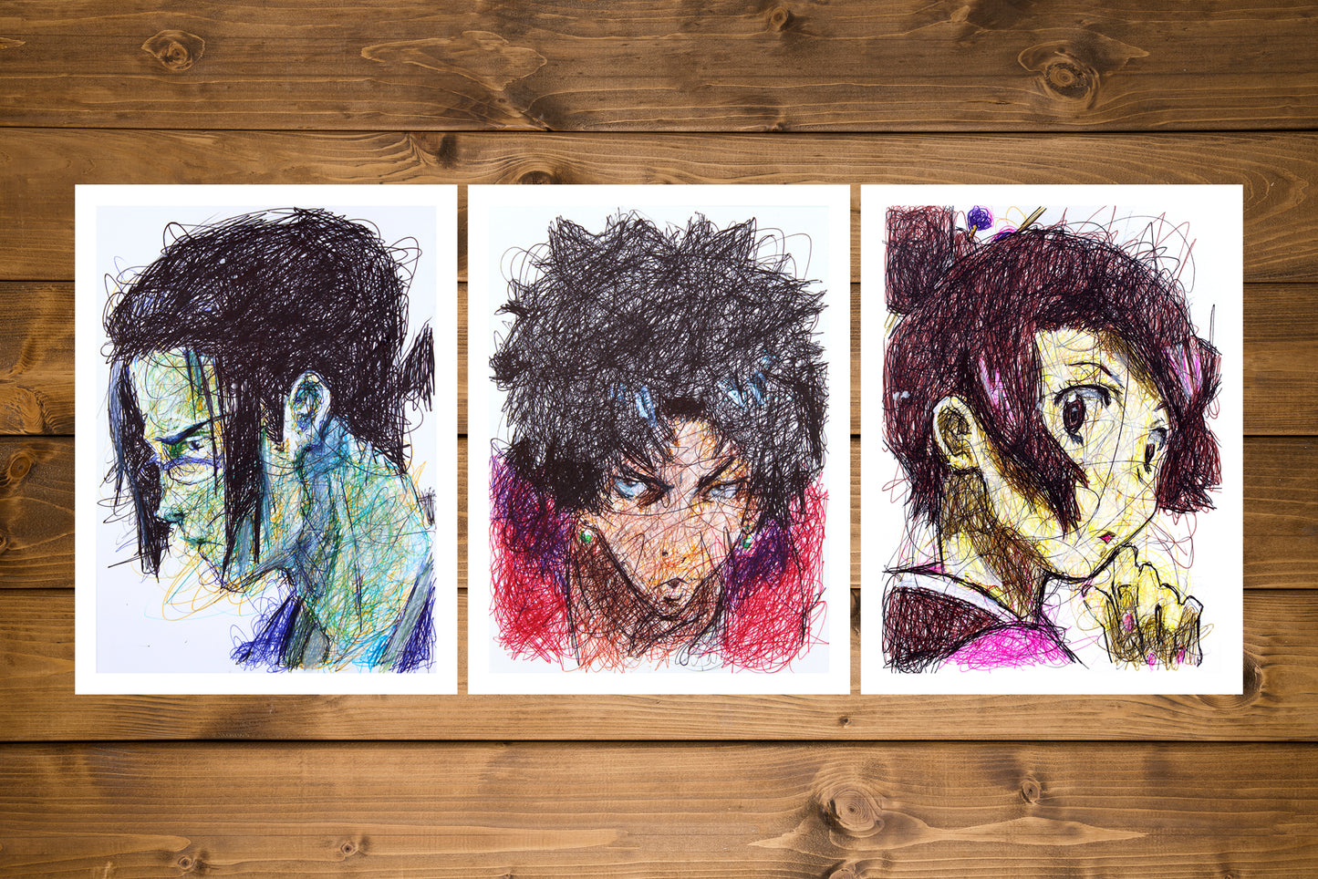 Samurai Champloo Fanart Print Set