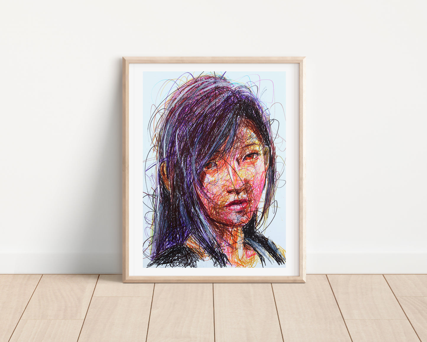Tifa lockhart Ballpoint Pen Print