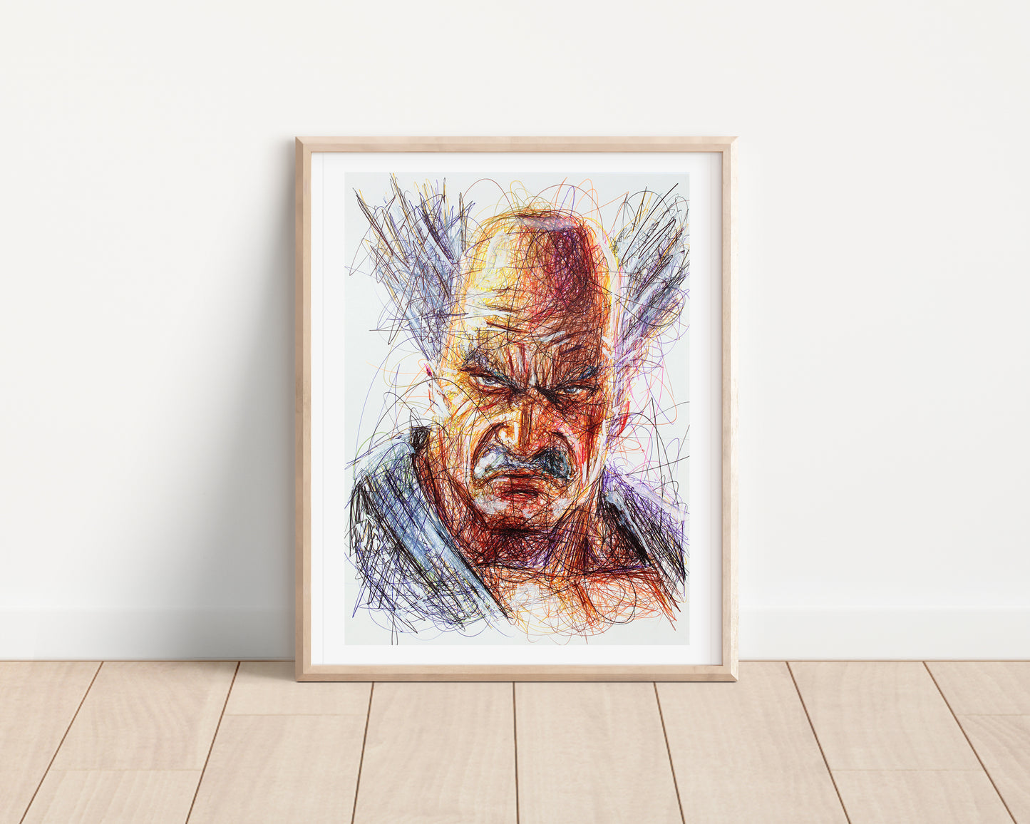 Heihachi Mishima Ballpoint Pen Print