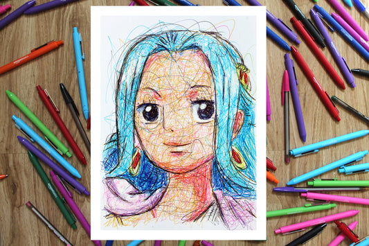 Nefertari Vivi Ballpoint Pen Print