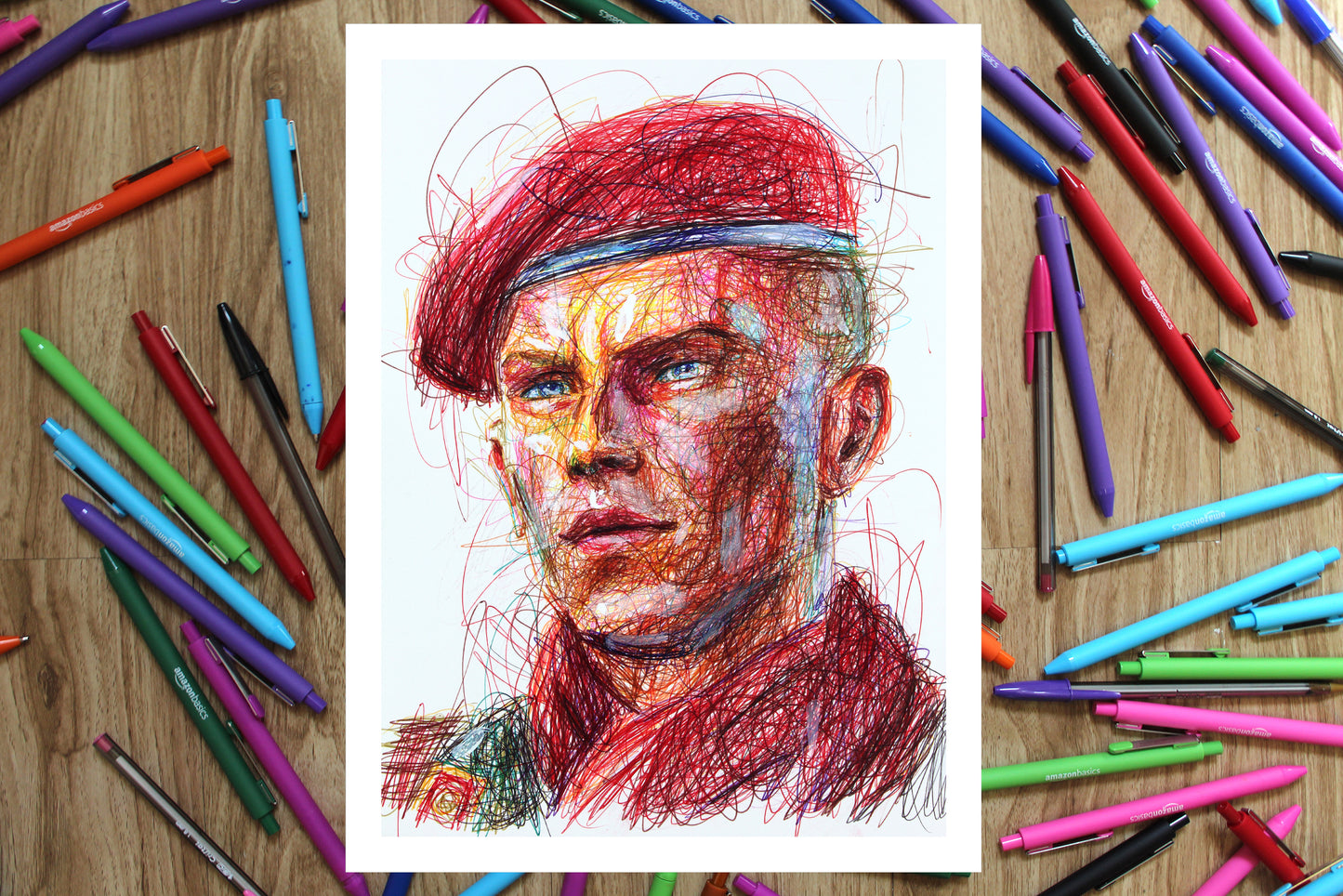 Revolver Ocelot Ballpoint Pen Print