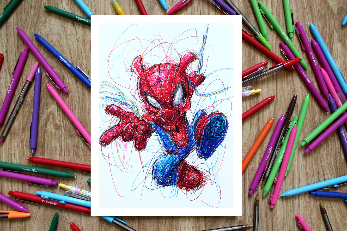 Spider-Ham Ballpoint Pen Print