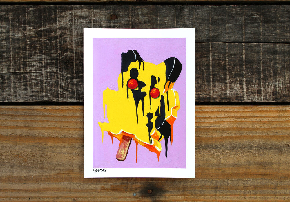 Pikachu Popsicle Print-Cody James by Cody