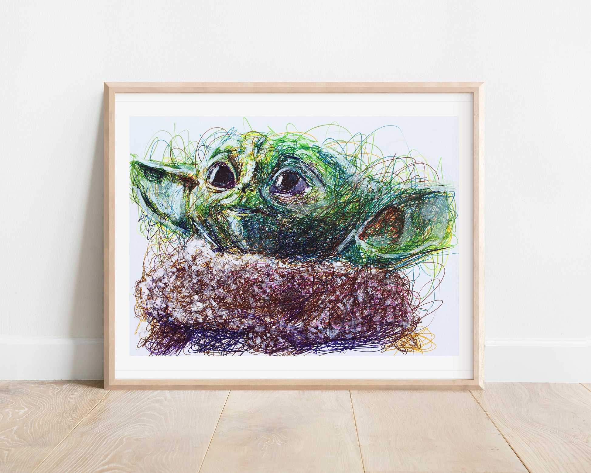 Baby Yoda - Art Print