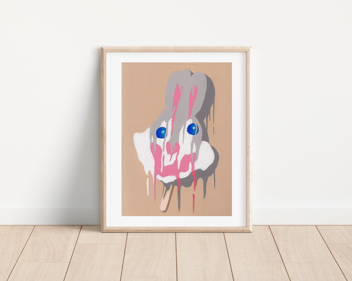 Bugs Bunny Popsicle Print