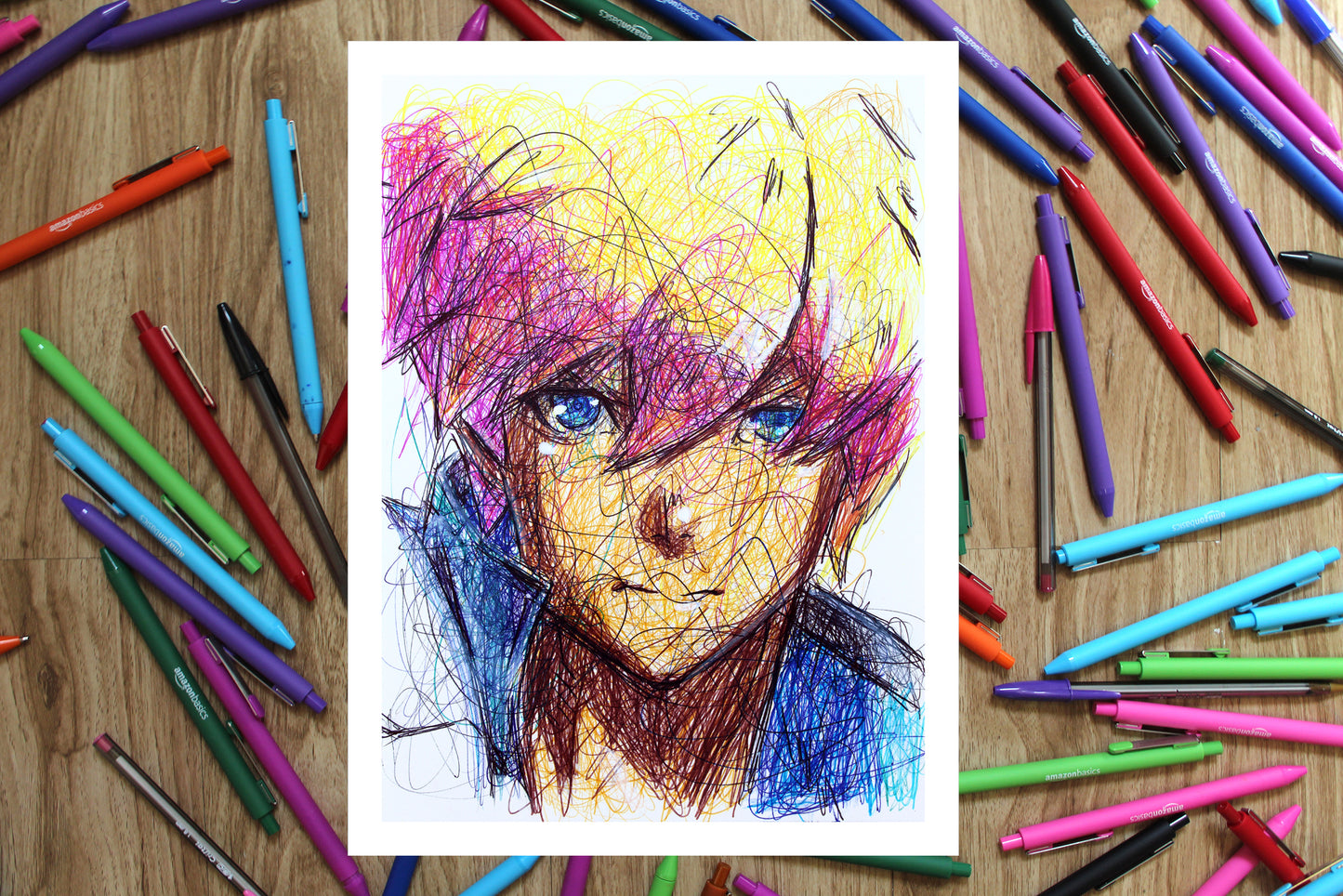 Ky Kiske Ballpoint Pen Print