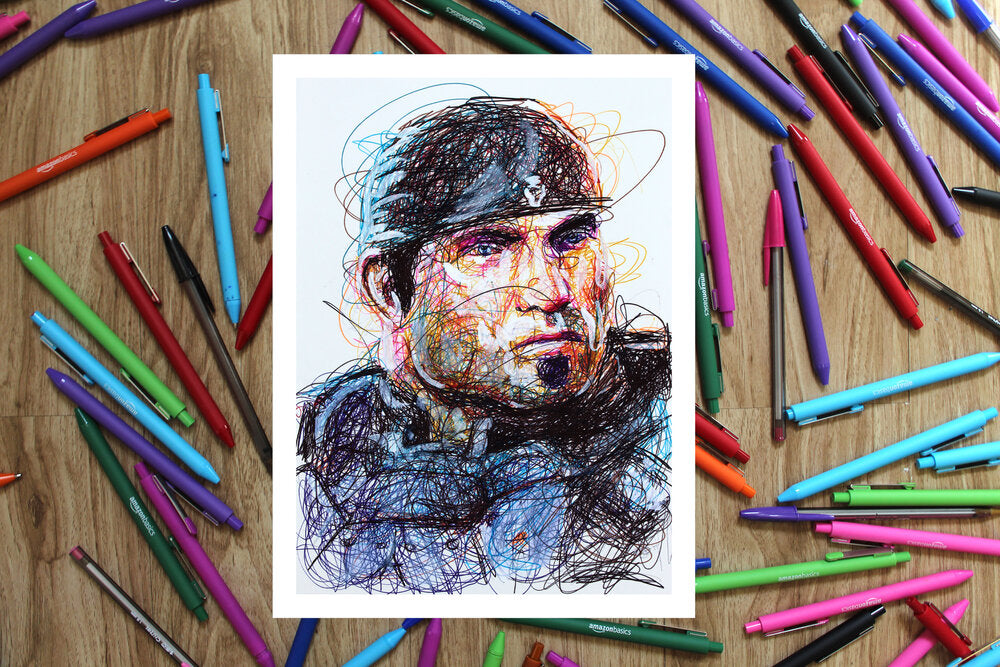 Gears of War Ballpoint Pen Art Print Set-Cody James by Cody