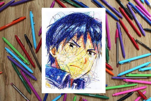 Roy Mustang Fanart Print